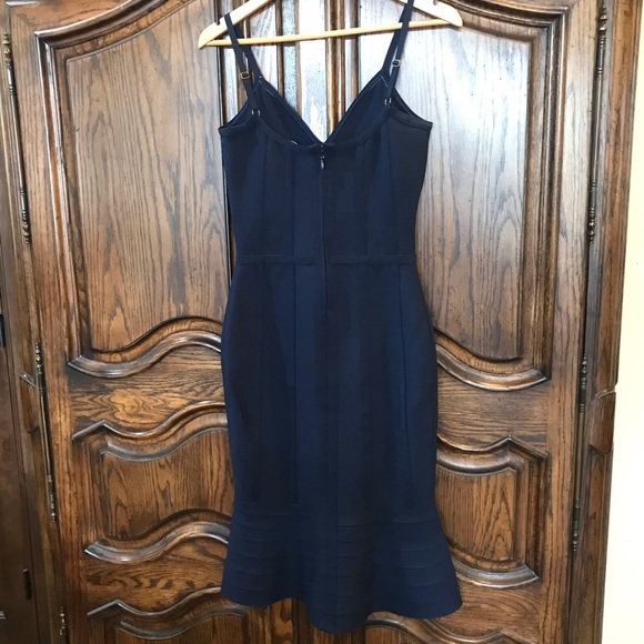 Navy Venus Mermaid Bodycon Dress Small - Picture 4 of 4